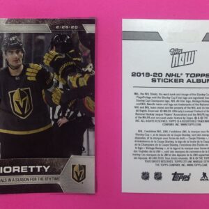 2019 Topps NOW Week 22- #191- Max Pacioretty (1 of 604)