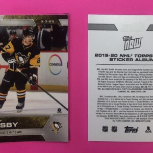 2019 Topps NOW Week 22- #198- Sidney Crosby 3 (1 of 604)