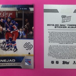 2019 Topps NOW Week 23- #199- Mika Zibanejad 2 (1 of 609)