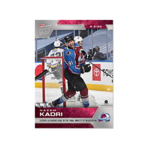 2019 Topps NOW Week 5- (Jonathan Huberdeau Top) 9 Sticker Sealed Cellophane (No Chase) package (1 of 719)