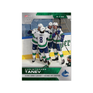 2020 PLAYOFFS TOPPS NOW 6 #SCP-25- Chris Tanev (1 of 186)