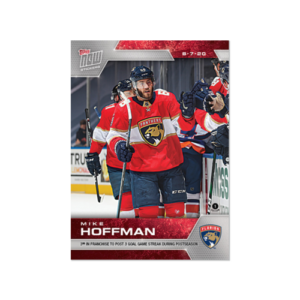 2020 PLAYOFFS TOPPS NOW 6 #SCP-27- Mike Hoffman (1 of 186)
