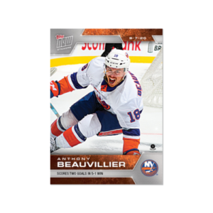 2020 PLAYOFFS TOPPS NOW 6 #SCP-28- Anthony Beauvillier (1 of 186)