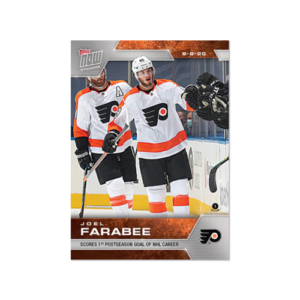2020 PLAYOFFS TOPPS NOW 6 #SCP-31- Joel Farabee (1 of 186)
