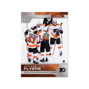 2020 PLAYOFFS TOPPS NOW 6 #SCP-33- Phildelphia Flyers (1 of 186)