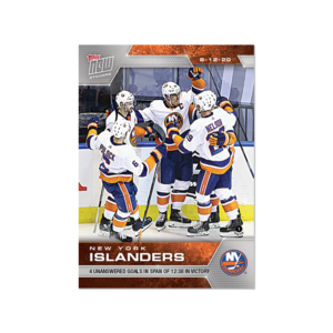 2020 PLAYOFFS TOPPS NOW 8 #SCP-44- New York Islanders (1 of 182)