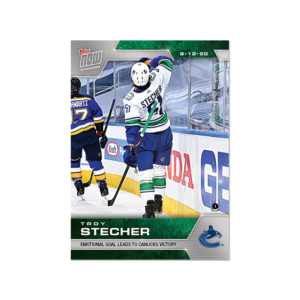 2020 PLAYOFFS TOPPS NOW 8 #SCP-45- Troy Stecher (1 of 182)