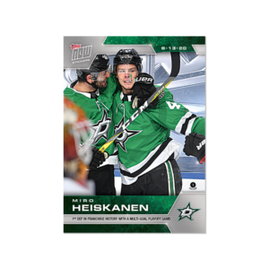 2020 PLAYOFFS TOPPS NOW 9 #SCP-53- Miro Heiskanen (1 of 162)