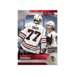 2020 PLAYOFFS TOPPS NOW 9 #SCP-56- Kirby Dach (1 of 162)