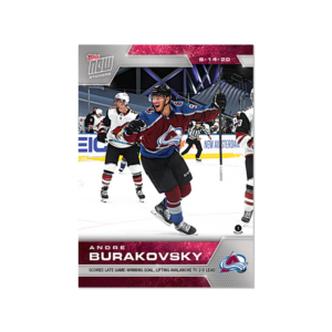 2020 PLAYOFFS TOPPS NOW 10 #SCP-59- Andre Burakovsky (1 of 154)