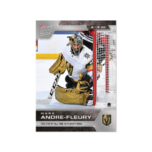 2020 PLAYOFFS TOPPS NOW 10 #SCP-66- Marc-Andre Fleury (1 of 154)