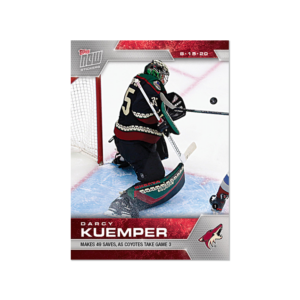 2020 PLAYOFFS TOPPS NOW 10 #SCP-67- Darcy Kuemper (1 of 154)