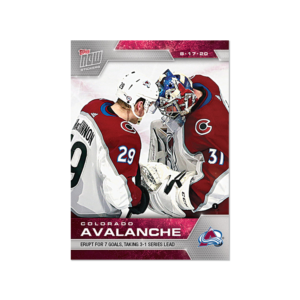 2020 PLAYOFFS TOPPS NOW 11 #SCP-72- Colorado Avalanche 2 (1 of 171)