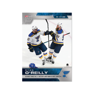 2020 PLAYOFFS TOPPS NOW 11 #SCP-75- Ryan O'Reilly (1 of 171)