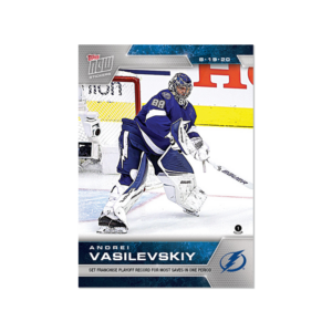 2020 PLAYOFFS TOPPS NOW 13 #SCP-81- Andrei Vasilevskiy (1 of 152)