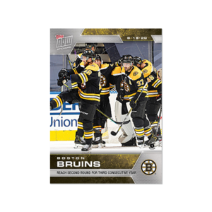 2020 PLAYOFFS TOPPS NOW 13 #SCP-84- Boston Bruins 2 (1 of 152)