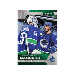 2020 PLAYOFFS TOPPS NOW 15 #SCP-89- Vancouver Canucks (1 of 159)