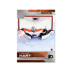 2020 PLAYOFFS TOPPS NOW 15 #SCP-92- Carter Hart 3 (1 of 159)