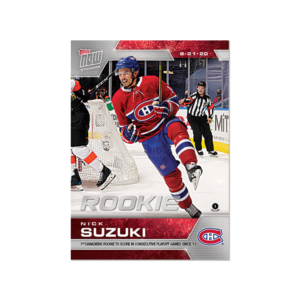 2020 PLAYOFFS TOPPS NOW 15 #SCP-93- Nick Suzuki (1 of 159)