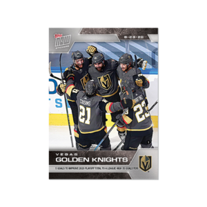 2020 PLAYOFFS TOPPS NOW 15 #SCP-96- Vegas Golden Knights 4 (1 of 159)