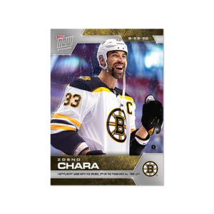 2020 PLAYOFFS TOPPS NOW 15 #SCP-97- Zdeno Chara (1 of 159)