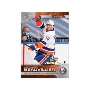 2020 PLAYOFFS TOPPS NOW 18 #SCP-111- Anthony Beauvillier 3 (1 of 163)