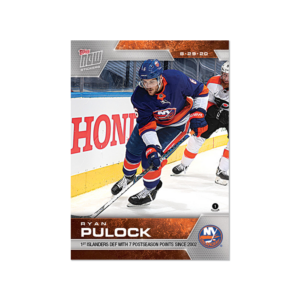 2020 PLAYOFFS TOPPS NOW 19 #SCP-116- Ryan Pulock (1 of 150)