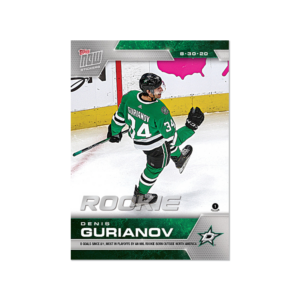 2020 PLAYOFFS TOPPS NOW 19 #SCP-121- Denis Gurianov 2 (1 of 150)