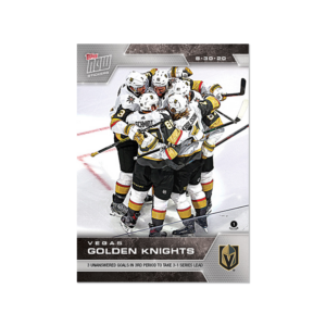 2020 PLAYOFFS TOPPS NOW 19 #SCP-124- Vegas Golden Knights 5 (1 of 150)