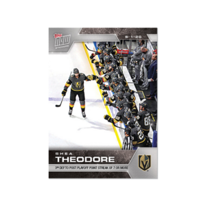 2020 PLAYOFFS TOPPS NOW 21 #SCP-133- Shea Theodore (1 of 180)