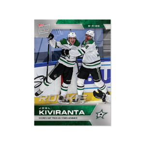 2020 PLAYOFFS TOPPS NOW 24 #SCP-145- Joel Kiviranta (1 of 151)