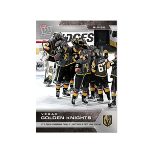 2020 PLAYOFFS TOPPS NOW 24 #SCP-147- Vegas Golden Knights 6 (1 of 151)