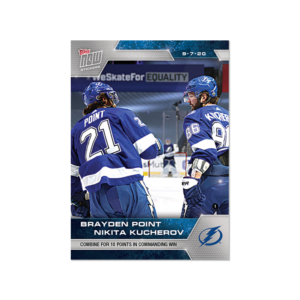 2020 PLAYOFFS TOPPS NOW 24 #SCP-153- Nikita Kucherov 2 (1 of 151)