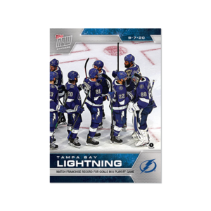 2020 PLAYOFFS TOPPS NOW 24 #SCP-154- Tampa Bay Lightning (1 of 151)