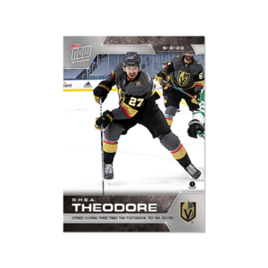 2020 PLAYOFFS TOPPS NOW 25 #SCP-156- Shea Theodore 2 (1 of 155)