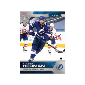2020 PLAYOFFS TOPPS NOW 26 #SCP-160- Victor Hedman 2 (1 of 162)