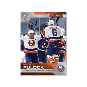 2020 PLAYOFFS TOPPS NOW 30 #SCP-178- Ryan Pulock 2 (1 of 133)