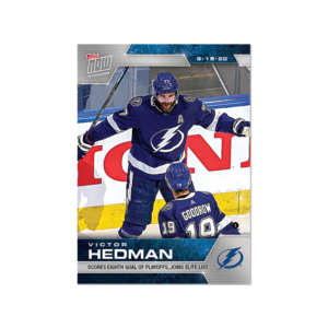 2020 PLAYOFFS TOPPS NOW 30 #SCP-179- Victor Hedman 3 (1 of 133)