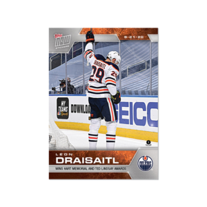2020 PLAYOFFS TOPPS NOW 33 #SCP-191- Leon Draisaitl (1 of 176)