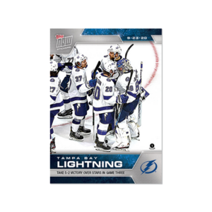 2020 PLAYOFFS TOPPS NOW 34 #SCP-192- Tampa Bay Lightning 6 (1 of 154)