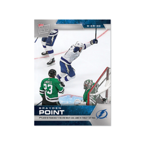 2020 PLAYOFFS TOPPS NOW 35 #SCP-198- Brayden Point 8 (1 of 152)