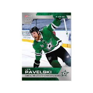 2020 PLAYOFFS TOPPS NOW 35 #SCP-199- Joe Pavelski (1 of 152)