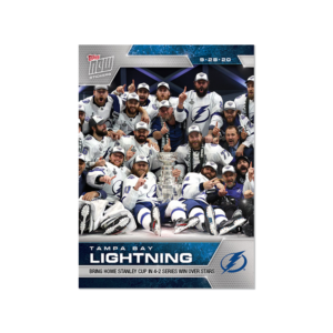 2020 PLAYOFFS TOPPS NOW 36 #SCP-203- Tampa Bay Lightning 8 (1 of 293)