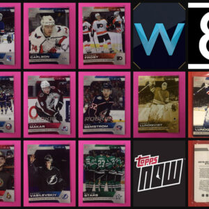 2019 Topps NOW Week 8- 10 Sticker Sealed Cellophane (GOLD Henrik Lundqvist 64G showing) package (1 of 70)