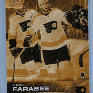2020 PLAYOFFS TOPPS NOW Day 6 #SCP-31G Gold (back of pack proof) - Joel Farabee est (1 of 4)
