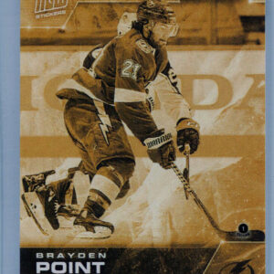 2020 PLAYOFFS TOPPS NOW Day 7 #SCP-38G Gold (back of pack proof) - Brayden Point est (1 of 4)