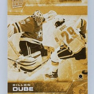 2020 PLAYOFFS TOPPS NOW Day 7 #SCP-40G Gold (picture proof) - Dillon Dube 2 est (1 of 4)