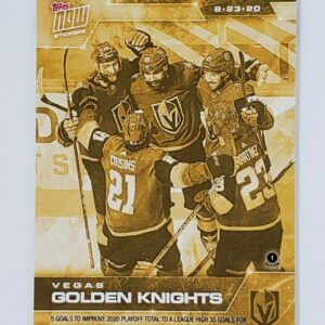 2020 PLAYOFFS TOPPS NOW Day 15 #SCP-96G Gold (picture proof) - Vegas Golden Knights 4 est (1 of 8)