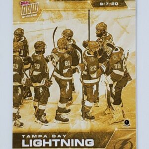 2020 PLAYOFFS TOPPS NOW Day 24 #SCP-154G Gold (picture proof) - Tampa Bay Lightning est (1 of 4)
