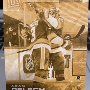 2020 PLAYOFFS TOPPS NOW Day 28 #SCP-167G Gold (back of pack proof) - Adam Pelech est (1 of 4)